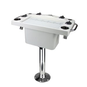 Reelax Light Tackle Station with Deluxe Prep Board / Live Bait & SS PED