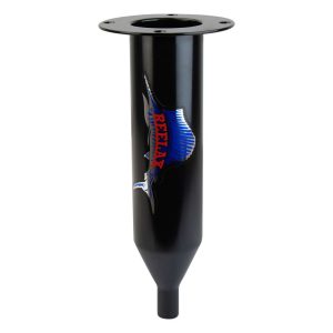 Reelax Black Edition Live Bait / Slimy Tube Single Gunnel Mount Stainless Steel